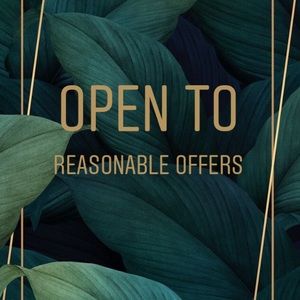 Open to all reasonable offers!